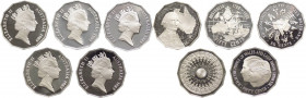 Australia - Elisabetta II (dal 1952) - lotto di 5 monete da 50 centesimi 1989 - Ag
FS

Spedizione in tutto il Mondo / Worldwide shipping