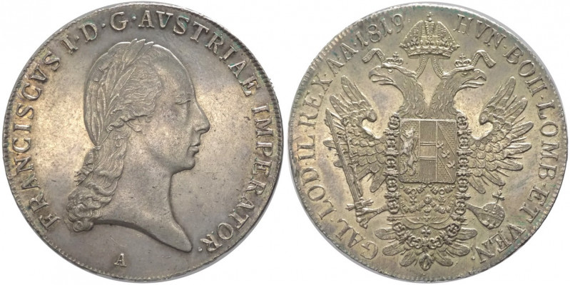 Austria - Francesco II (1792-1835) - tallero 1819 - KM# 2162 - Ag
SPL

Spediz...