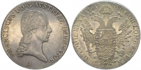 Austria - Francesco II (1792-1835) - tallero 1819 - KM# 2162 - Ag
SPL

Spedizione solo in Italia / Shipping only in Italy