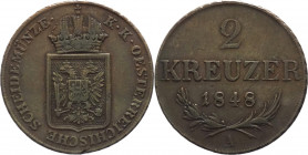 Austria - Ferdinando I (1835-1848) - 2 kreutzer 1848 - KM# 2188 - Cu
mBB

Spedizione solo in Italia / Shipping only in Italy