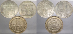 Austria - repubblica (dal 1955) - lotto di 3 pezzi da 100 scellini (1976, 1978) - Ag
FDC

Spedizione in tutto il Mondo / Worldwide shipping