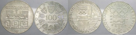 Austria - repubblica (dal 1955) - lotto di 2 pezzi da 100 scellini 1976 "Olimpiadi Invernali" - Ag
FDC

Spedizione in tutto il Mondo / Worldwide sh...