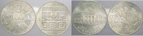 Austria - repubblica (dal 1955) - lotto di 2 pezzi da 100 scellini 1976,1977 - Ag
FDC

Spedizione in tutto il Mondo / Worldwide shipping