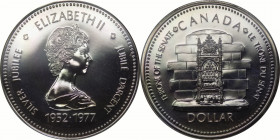 Canada- Elisabetta II (dal 1952) - dollaro 1977 "25esimo anniversario dell'incoronazione" - KM# 118 - Ag - in confezione originale
FDC

Spedizione ...