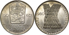 Cecoslovacchia - repubblica socialista (1960-1990) -100 corone 1980 "giochi Spartakiade" - KM# 101 - Ag
FDC

Spedizione in tutto il Mondo / Worldwi...