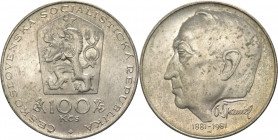 Cecoslovacchia - repubblica socialista (1960-1990) - 100 corone 1981 "Otakar Španiel" - KM#104 - Ag 
FDC

Spedizione in tutto il Mondo / Worldwide ...