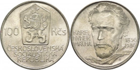 Cecoslovacchia - repubblica socialista (1960-1990) - 100 corone 1986 "Karel Hynek Mácha" - KM#123 - Ag
FDC

Spedizione in tutto il Mondo / Worldwid...
