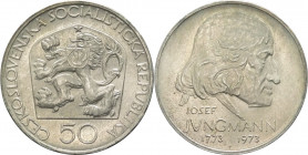 Cecoslovacchia - repubblica socialista (1960-1990) - 50 corone 1973 "Josef Jungmann" - KM# 79 - Ag
FDC

Spedizione in tutto il Mondo / Worldwide sh...