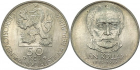 Cecoslovacchia - repubblica socialista (1960-1990) - 50 corone 1977 "Jan Kollár" - KM# 87 - Ag
FDC

Spedizione in tutto il Mondo / Worldwide shippi...