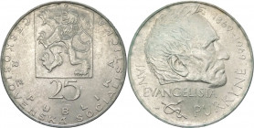 Cecoslovacchia - repubblica socialista (1960-1990) - 25 corone 1969 "Jan Evangelista Purkyně" - KM# 66 - Ag 
FDC

Spedizione in tutto il Mondo / Wo...