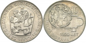 Cecoslovacchia - repubblica socialista (1960-1990) - 10 corone 1966 "1100 anni della Grande Moravia" - KM# 61 - Ag
FDC

Spedizione in tutto il Mond...