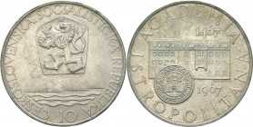 Cecoslovacchia - repubblica socialista (1960-1990) - 10 corone 1967 "Università di Bratislava" - KM# 62 - Ag
FDC

Spedizione in tutto il Mondo / Wo...