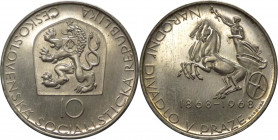Cecoslovacchia - repubblica socialista (1960-1990) - 10 corone 1968 "Teatro Nazionale" - KM# 63 - Ag
FS

Spedizione in tutto il Mondo / Worldwide s...