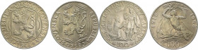 Cecoslovacchia - repubblica popolare (1948-1960) - lotto di 2 monete da 100 corone 1948 - Ag
FDC

Spedizione solo in Italia / Shipping only in Ital...