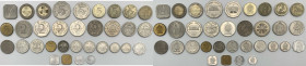 Ceylon (Sri Lanka) - Elisabetta II (dal 1952) e repubblica democratic socialista (dal 1974) - lotto di 33 monete di taglio, anni e metalli vari 
medi...