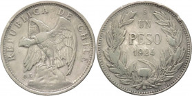 Cile - repubblica (dal 1818) - 1 peso 1910 - KM# 152.6 - Ag 
qBB

Spedizione solo in Italia / Shipping only in Italy