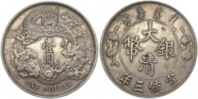 Cina - Guāngxù - dollaro 1911 - Y#31- Ag
mBB 

Spedizione solo in Italia / Shipping only in Italy