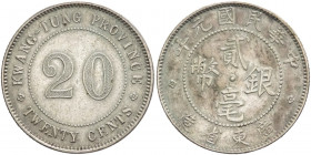 Cina - Repubblica - Kwangtung - 20 centesimi anno 4 (1915) - Y#423 - Ag
SPL

Spedizione solo in Italia / Shipping only in Italy