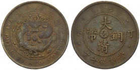 Cina - Guāngxù - 10 cash CD 1907 - Y#10e.2 - Cu
BB

Spedizione solo in Italia / Shipping only in Italy