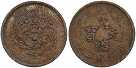Cina - Chihli - 10 cash (1875-1908) - Y#67.2 - Cu
mBB

Spedizione solo in Italia / Shipping only in Italy