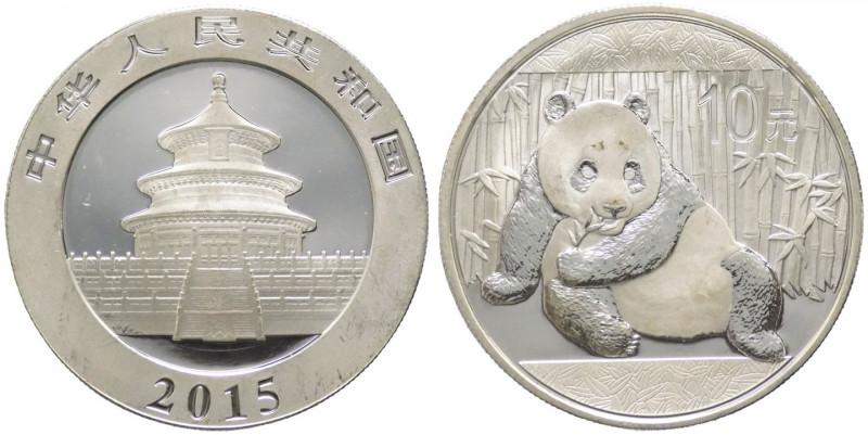 Cina - Repubblica -10 Yuan 2015 - KM# 2216 - Ag
FS

Spedizione in tutto il Mo...