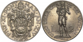 Cità del Vaticano - Pio XI, Ratti (1922 -1939) - 2 lire A XIV (1935) - KM# 6 - Ae
SPL

Spedizione solo in Italia / Shipping only in Italy