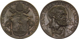 Città del Vaticano - Pio XII, Pacelli (1939-1958) - 10 centesimi A II (1940) - KM# 23 - Ae
FDC

Spedizione solo in Italia / Shipping only in Italy