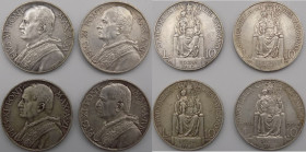 Città del Vaticano - Pio XI, Ratti (1922-1939) - lotto di 4 pezzi da 10 lire, anni vari - Ag 
mediamente BB 

Spedizione solo in Italia / Shipping ...