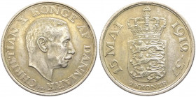 Danimarca - Cristiano X (1912-1947) - 2 corone 1937 "25 anni di regno" - KM# 830 - Ag
qSPL

Spedizione solo in Italia / Shipping only in Italy