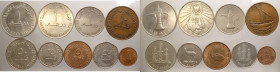Emirati Arabi Uniti - lotto di 9 monete di anni vari - Ni/Cu
mediamente SPL

Spedizione in tutto il Mondo / Worldwide shipping