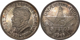 Esperanto - moneta di fantasia da 25 steloj 1965 - 38 mm, 25 g. - Ag 
FS

Spedizione in tutto il Mondo / Worldwide shipping