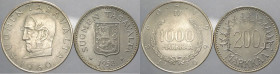 Finlandia - repubblica (dal 1919) - lotto di 2 monete da 200 markkaa 1958 e 1000 markka 1960 - Ag
FDC

Spedizione in tutto il Mondo / Worldwide shi...