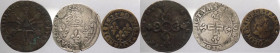 Francia - Lotto di 3 monete composto tra cui un tornese, un doppio sol - metalli vari
mediamente BB

Spedizione solo in Italia / Shipping only in I...