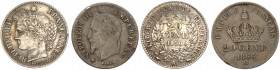 Francia - Napoleone III (1852-1870) - lotto di 2 monete da 20 centesimi 1850 e 1866 - Ag
BB

Spedizione solo in Italia / Shipping only in Italy