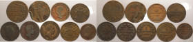 Germania - Granducato di Baden - lotto di 9 monete di tagli e anni vari - Cu
mediamente qBB

Spedizione solo in Italia / Shipping only in Italy