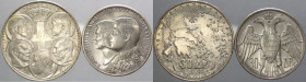 Grecia - Paolo I (1947-1964) e Costantino II (1964-1973) - lotto di 2 monete da 30 dracme - Ag
FDC

Spedizione in tutto il Mondo / Worldwide shippi...
