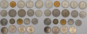 Hong Kong - Elisabetta II (dal 1952) e Regione Amministrativa Speciale (dal 1997) - lotto di 19 monete di taglio, anni e metalli vari
mediamente SPL...