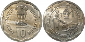 India - repubblica (dal 1950) - 10 rupie 1980 - KM# 195 - Cu/Ni
FDC

Spedizione in tutto il Mondo / Worldwide shipping