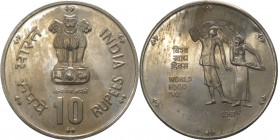India - repubblica (dal 1950) - 10 rupie 1981 "F.A.O." - KM# 196 - Cu/Ni
FDC

Spedizione in tutto il Mondo / Worldwide shipping