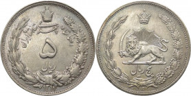 Iran - Reza Shah (1925-1941) - 5 rials 1311 AH (1932) - KM# 1131 - Ag
qSPL

Spedizione solo in Italia / Shipping only in Italy