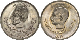 Iran - Mohammad Rezā Pahlavī (1941-1979) - 20 rials 1357 AH (1978) - 50esimo anniversario della Banca dell'Iran - KM# 1214 - Cu/Ni
FDC

Spedizione ...