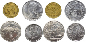 Isole Comores - lotto di 4 monete di taglio, anni e metalli vari
mediamente SPL

Spedizione in tutto il Mondo / Worldwide shipping