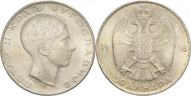 Jugoslavia - Pietro II (1934-1945) - 50 dinara 1938 - KM# 24 - Ag
FDC

Spedizione solo in Italia / Shipping only in Italy