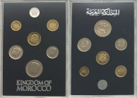 Marocco - Hassan II (1961-1999) - serie da 7 valori 1974 - metalli vari
proof

Spedizione in tutto il Mondo / Worldwide shipping