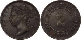 Mauritius - Vittoria (1837-1901) - 2 centesimi 1883 - KM# 8 - Cu
mBB

Spedizione solo in Italia / Shipping only in Italy