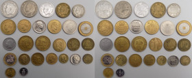 Monaco - Luigi II (1922-1949), Ranieri III (1949-2005), lotto di 26 monete di taglio, anni e metalli vari
mediamente mBB 

Spedizione in tutto il M...