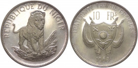 Repubblica del Niger (dal 1960) - 10 franchi 1968 - KM# 8.1 - Ag
FS

Spedizione in tutto il Mondo / Worldwide shipping