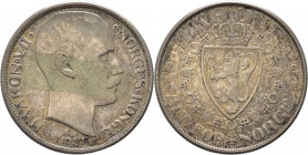 Norvegia - Haakon VII (1905-1957) - corona 1915 - KM# 369 - Ag
BB

Spedizione solo in Italia / Shipping only in Italy