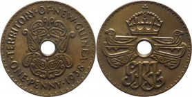 Nuova Guinea - Giorgio VI (1936-1952) - 1 penny 1938 - KM# 7 - Cu
SPL

Spedizione solo in Italia / Shipping only in Italy