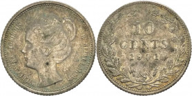 Olanda - Guglielmina (1890-1948) - 10 centesimi 1901 - KM# 119 - Ag
SPL

Spedizione solo in Italia / Shipping only in Italy